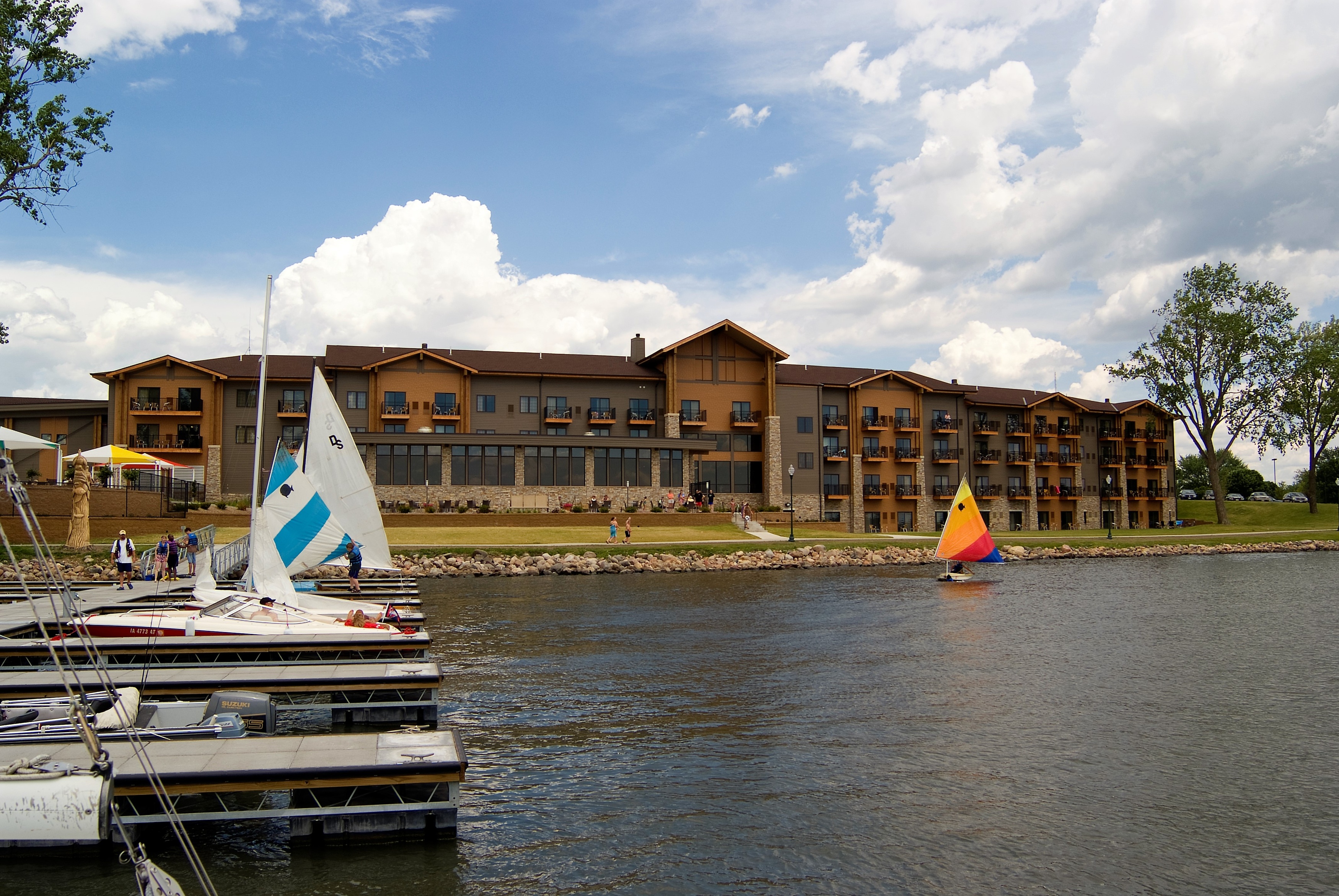 King's Pointe Resort on the shores of Storm Lake, Iowa
